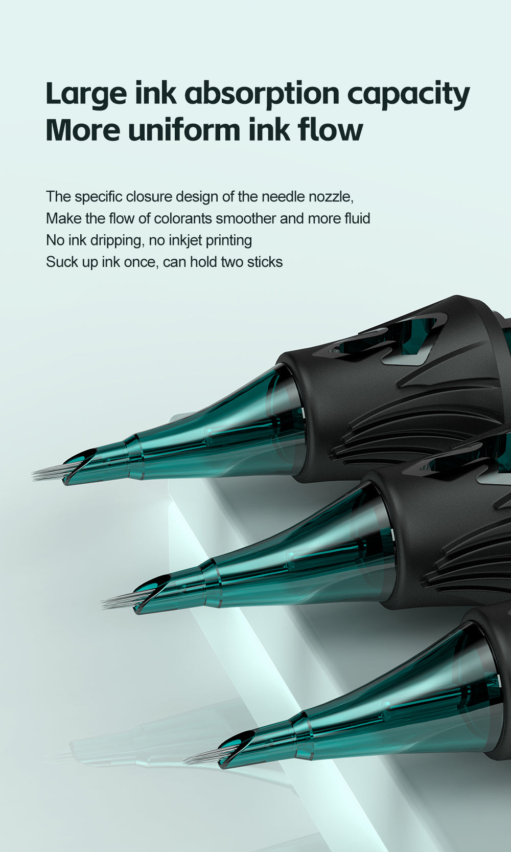 Hylab second generation silicone integrated needle