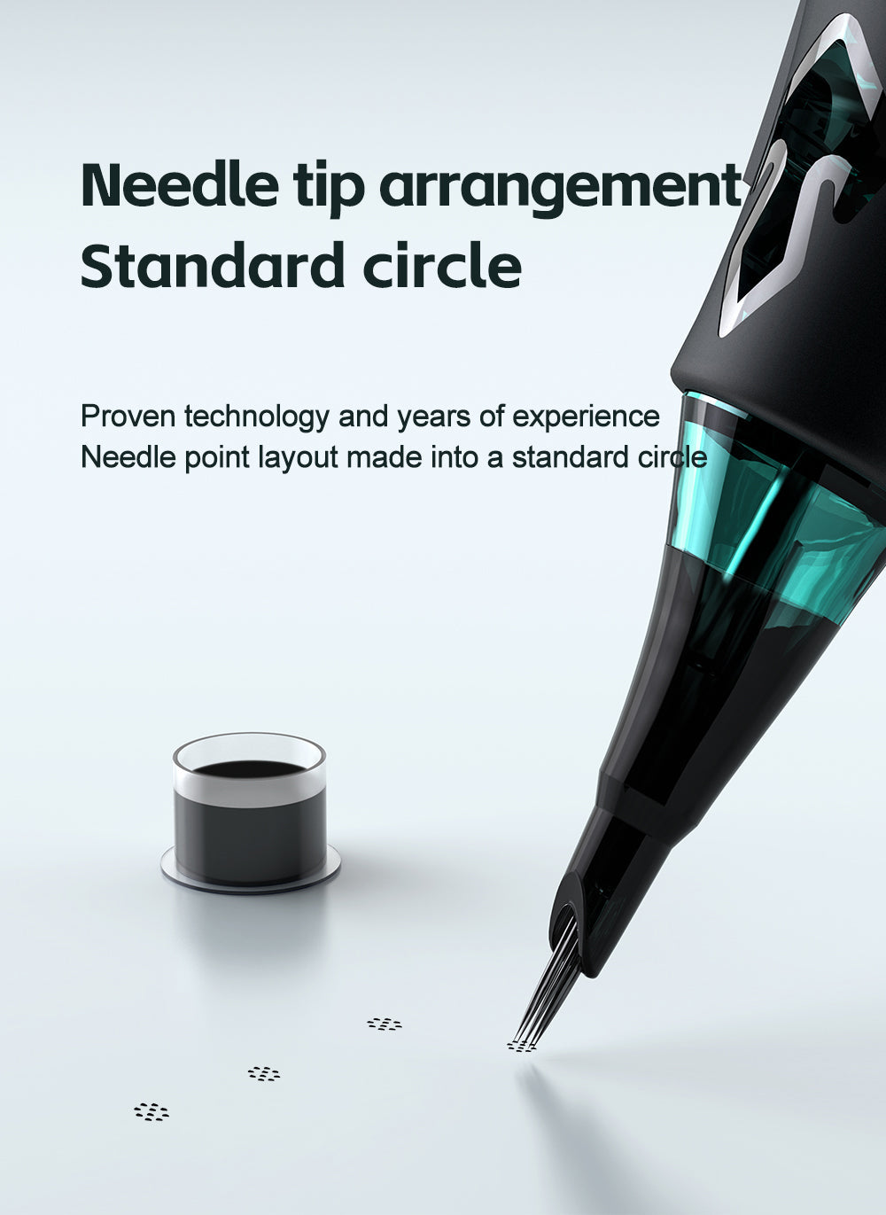 Hylab second generation silicone integrated needle