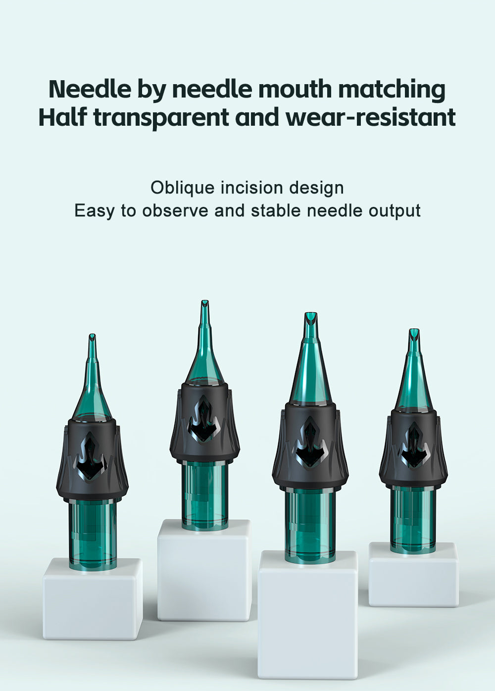 Hylab second generation silicone integrated needle