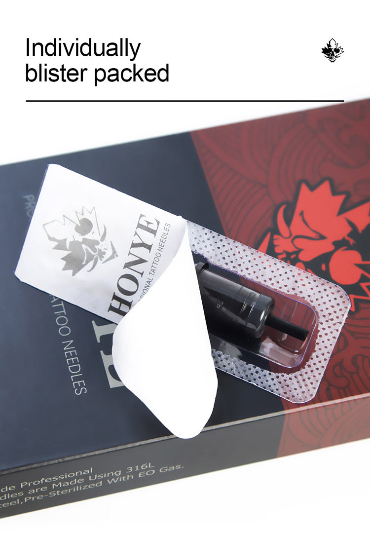 HonYe Safety Needle Cartridges Round Liner/Shader