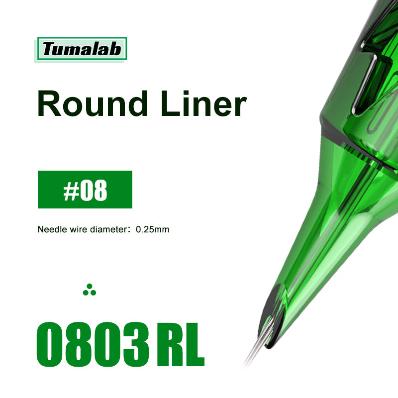 TumaLab Cartridges Round Liner - 10pcs/box