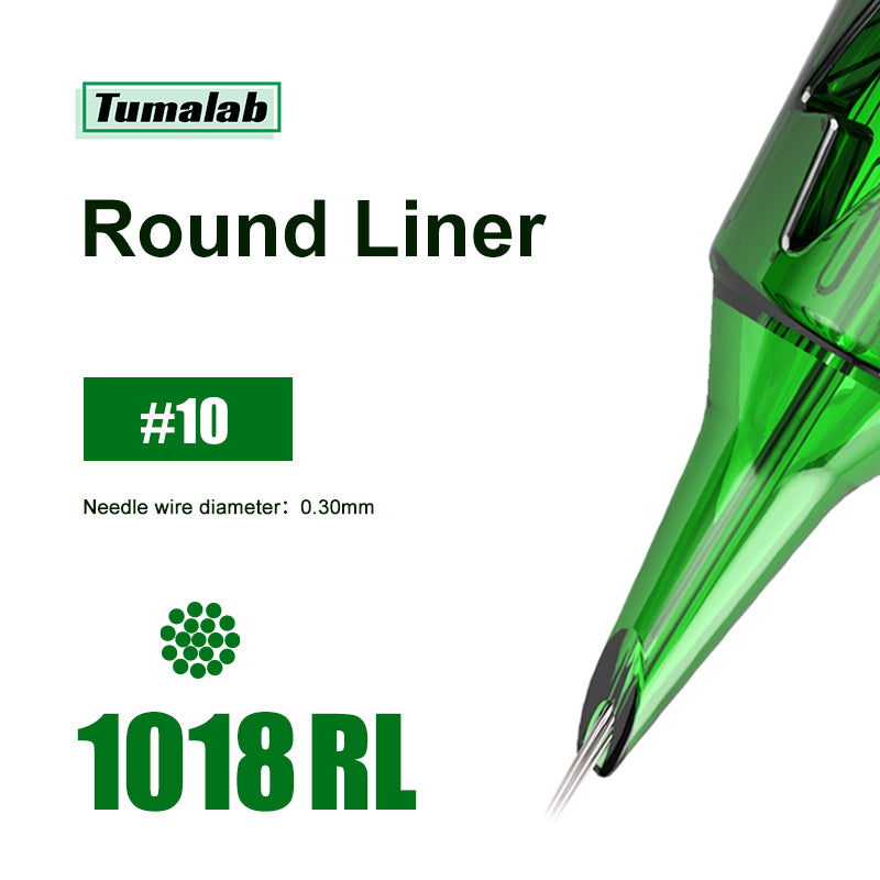 TumaLab Cartridges Round Liner - 10pcs/box
