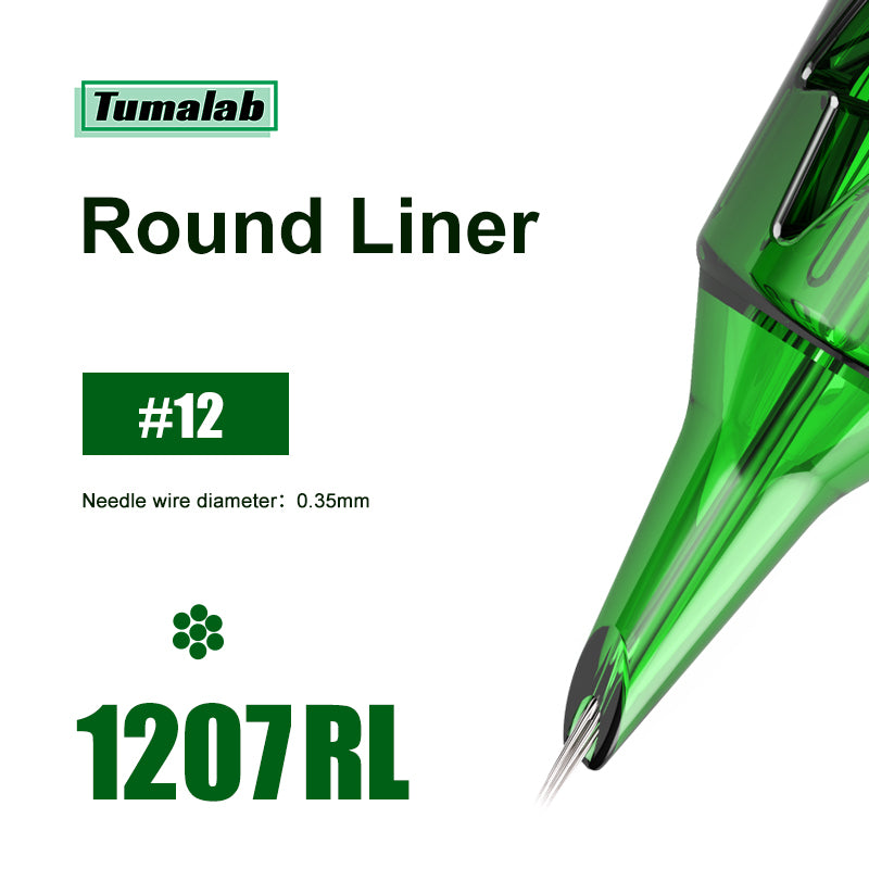 TumaLab Cartridges Round Liner - 10pcs/box