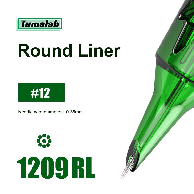 TumaLab Cartridges Round Liner - 10pcs/box