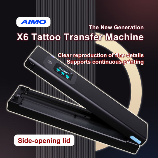 Aimo X6 The new model of the tattoo transfer machine can use AI
