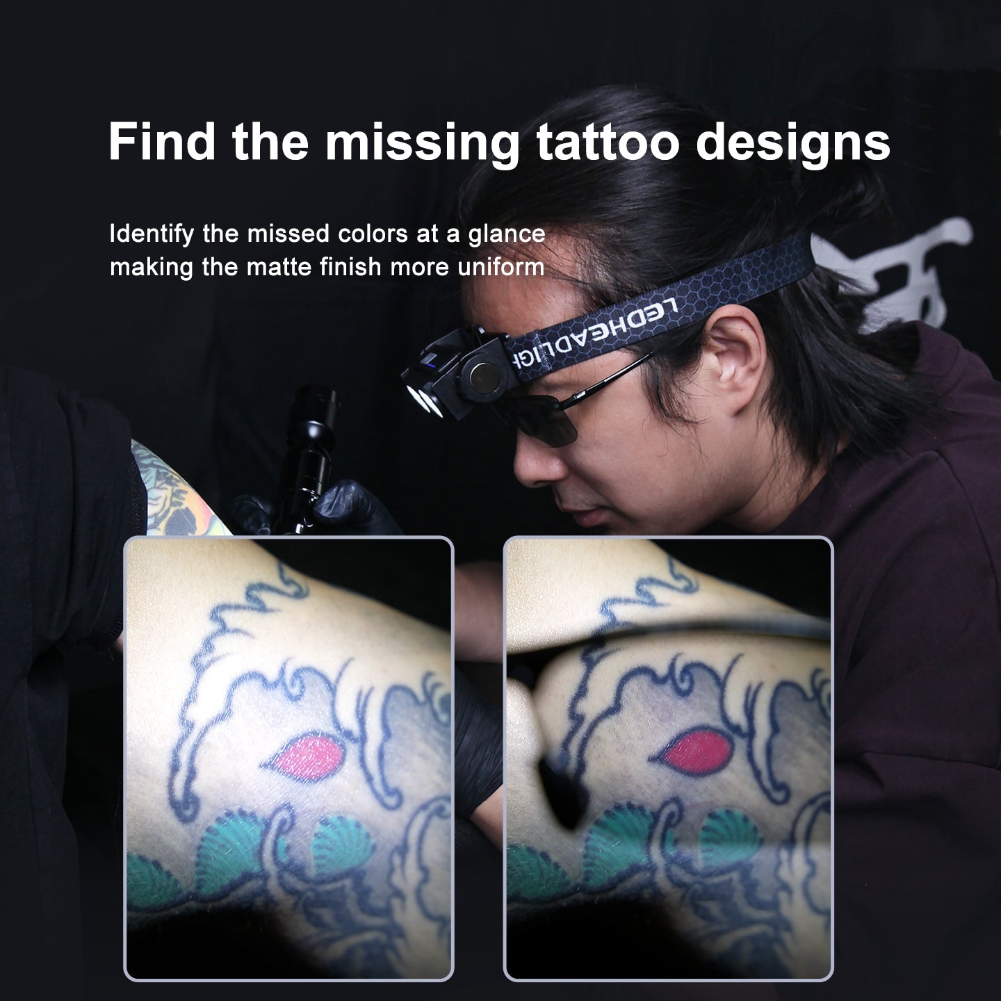El tatuador se dirige al faro reflectante