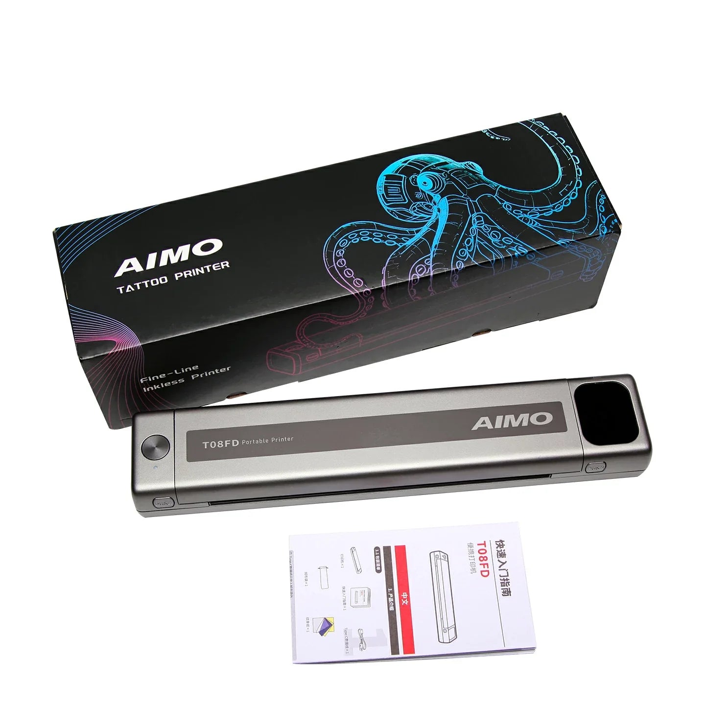 aimo Tattoo Transfermaschine Touchscreen-Version T08FD