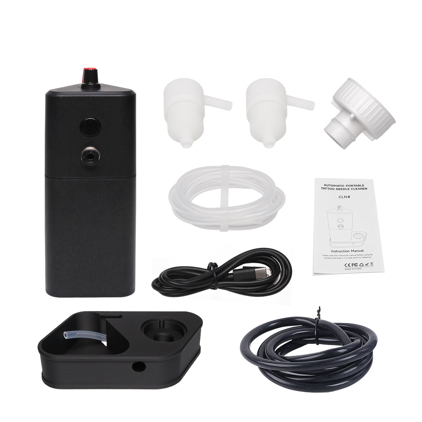 Tattoo cartridge clean machine
