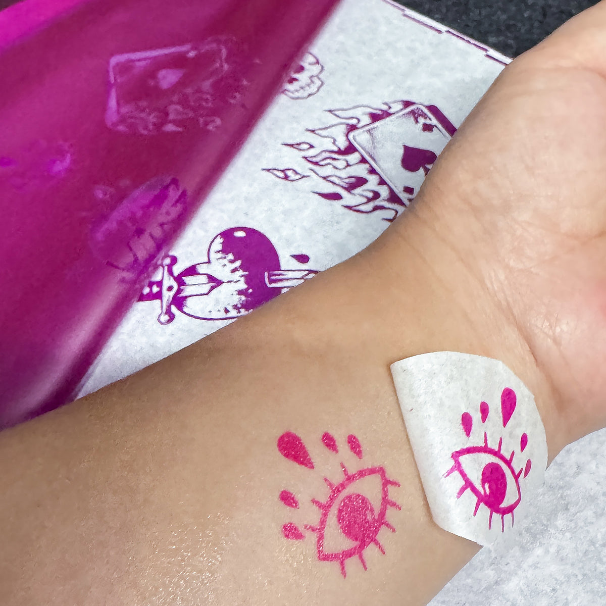 RED tattoo transfer paper