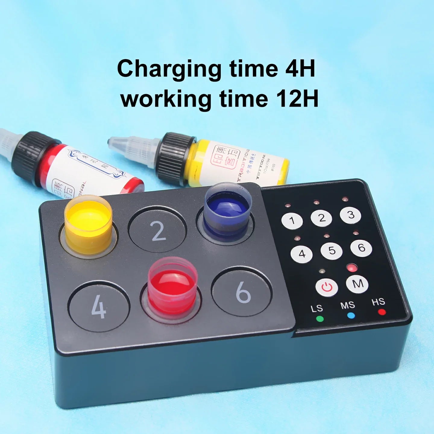 Magnetic pigment agitator