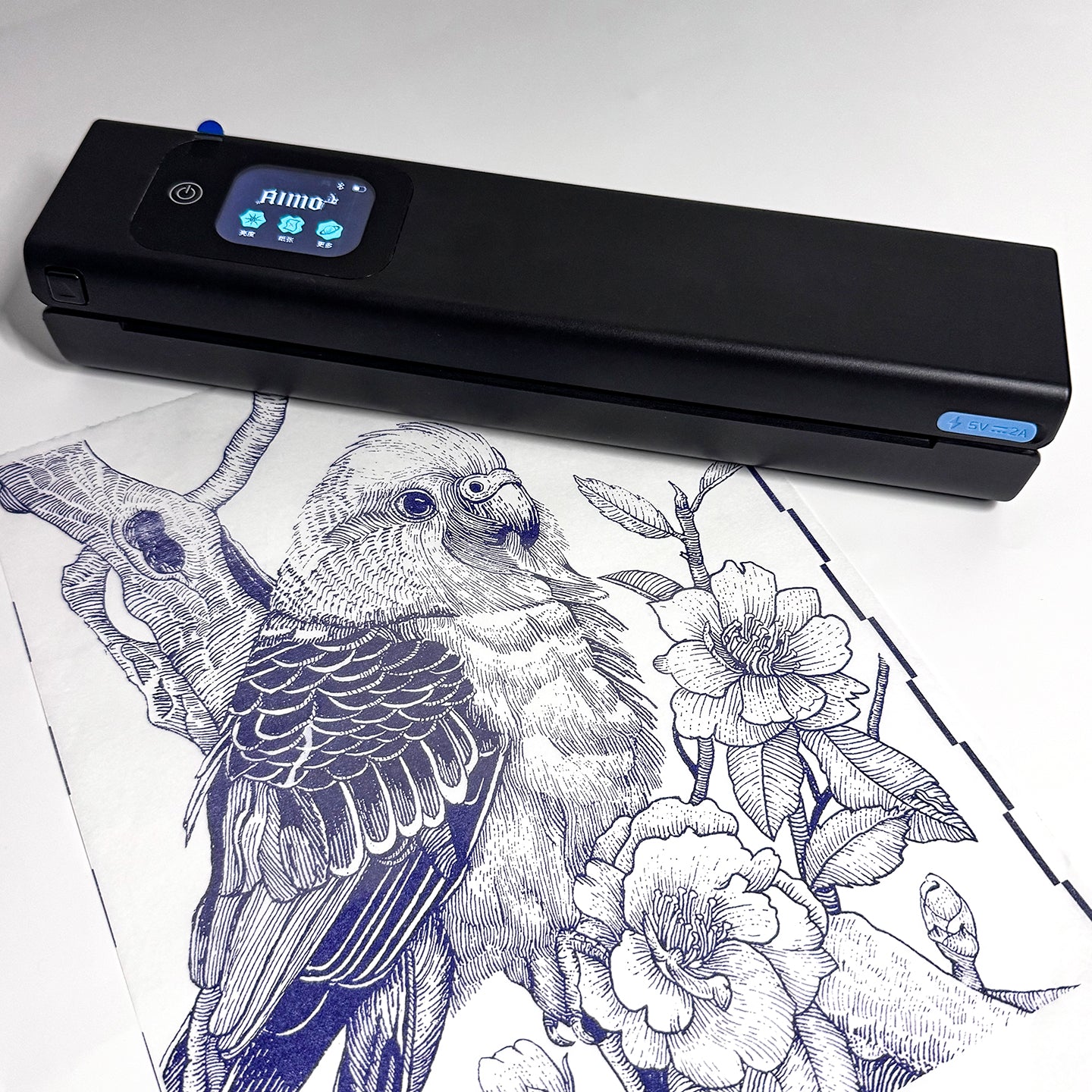 Aimo X6 The new model of the tattoo transfer machine can use AI
