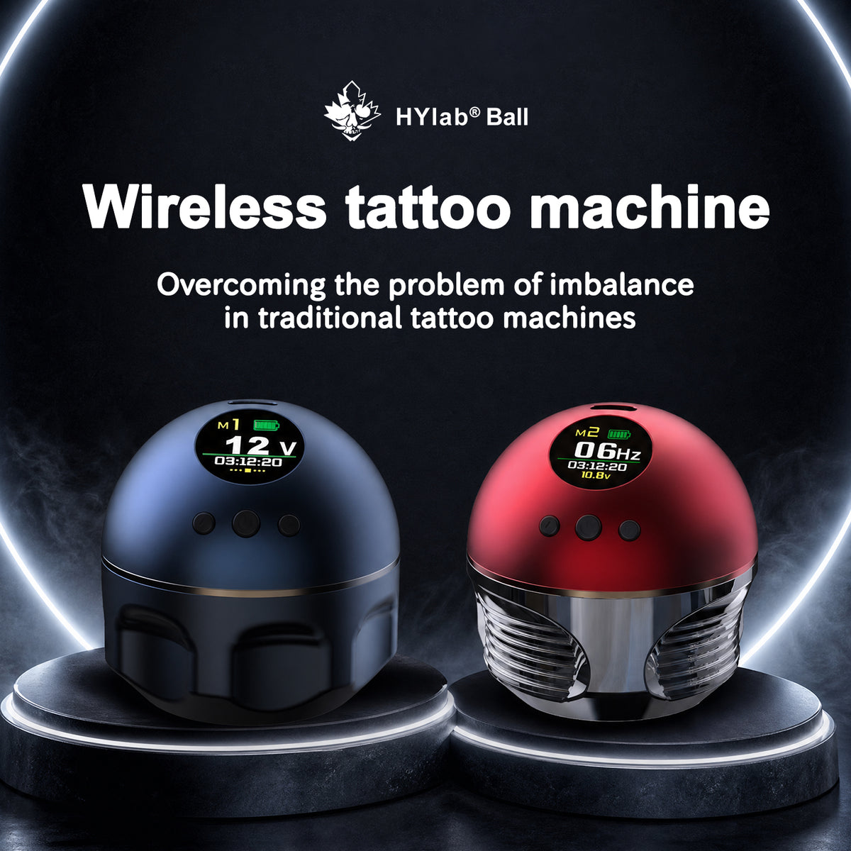 Hylab ball tattoo machine