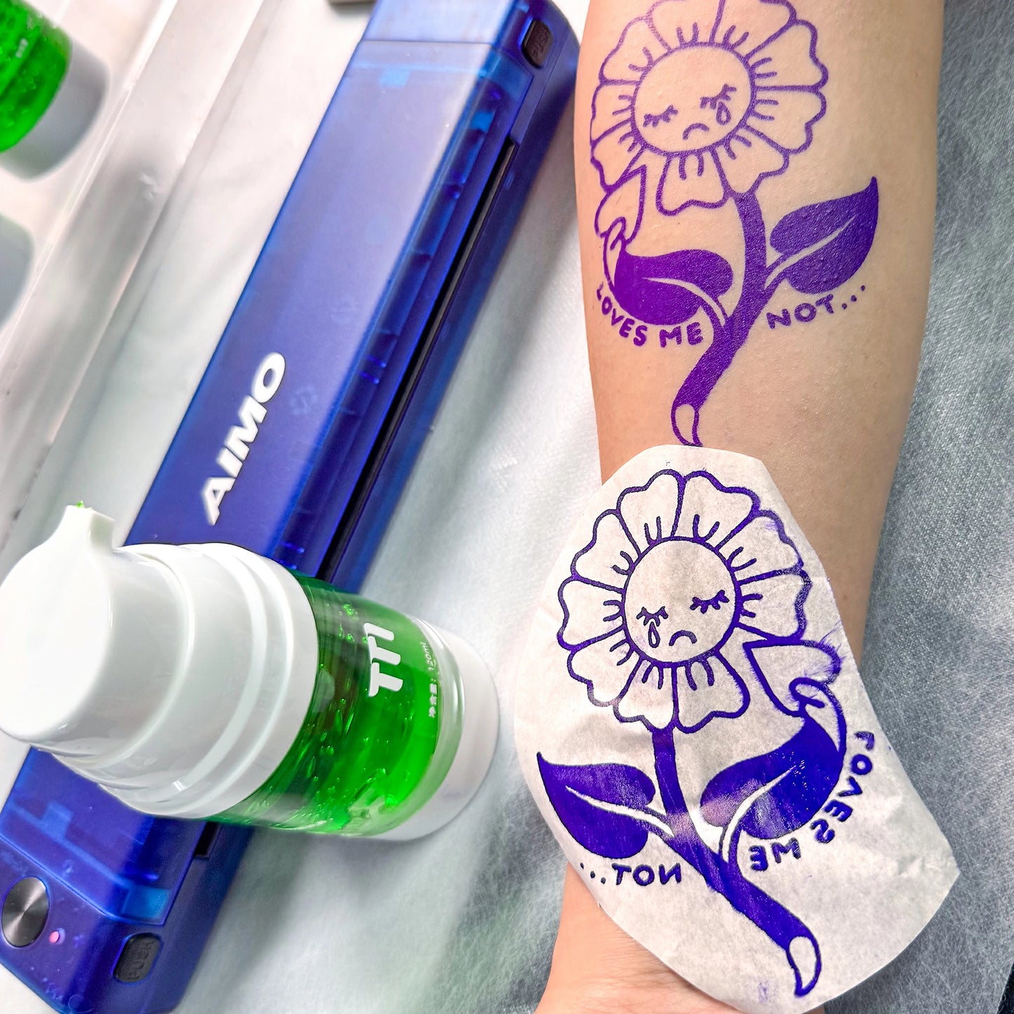 Tumalab transfer gel